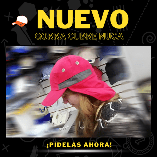 Gorras Cubre Nuca para Trabajar al Sol - Imagen 3