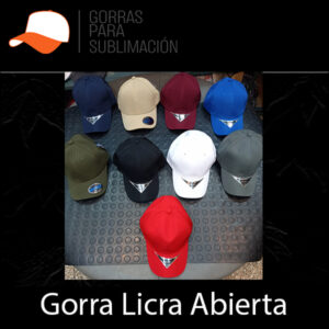 Gorra Lycra Abierta Atrás con Evilla