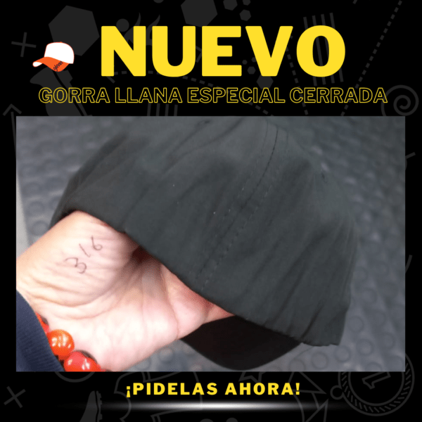 Gorras Llana Especial Cerradas Kienky - Imagen 3