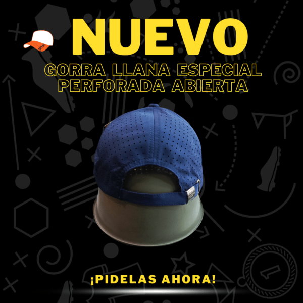 Gorras Llana Especial Perforadas Abierta Kienky - Imagen 2