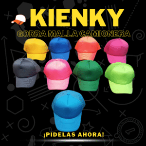 Gorras Malla de Niño Kienky para Sublimar